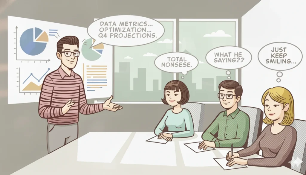 數據分析師的「平行時空」：為什麼你的完美簡報，只換來PM的「禮貌性微笑」?